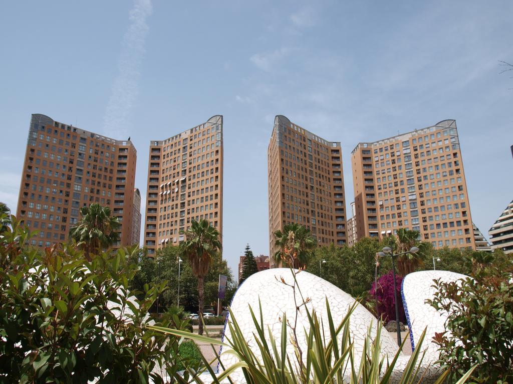 Ferienwohnung Apartup L'Umbracle Valencia Exterior foto